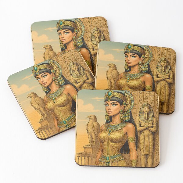 Item preview, Queen Tiye of Ancient Egypt Art designed and sold by EASNFTCOL.