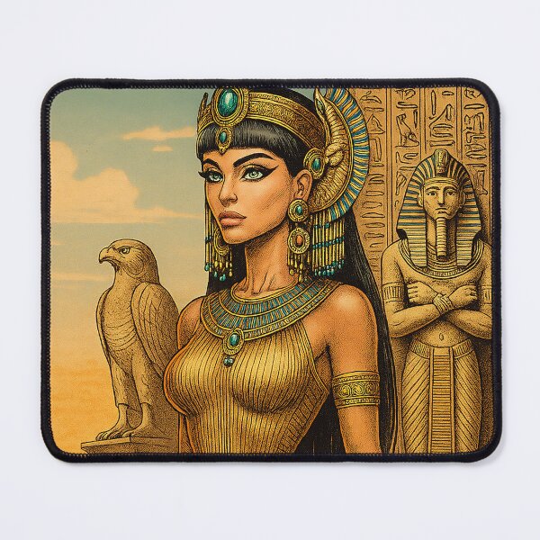 Item preview, Queen Tiye of Ancient Egypt Art designed and sold by EASNFTCOL.
