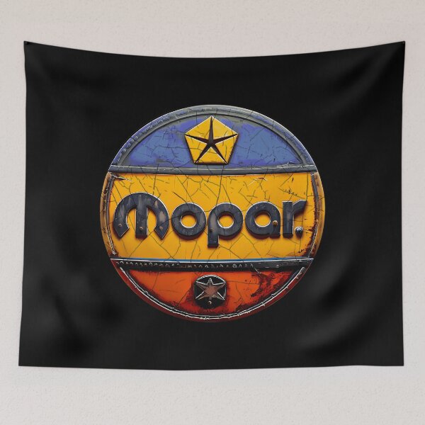 Item preview, Mopar - Vintage Car Emblem Sign designed and sold by GBM-Store.