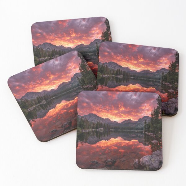 Item preview, Crimson Mirror at Dusk designed and sold by Pixel Junkies Studio.