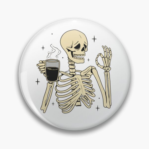 Item preview, Vintage Skeleton Coffee designed and sold by LuloCreative.