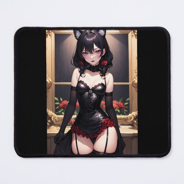 Item preview, Shirashima Hisu Cute Anime Cat Girl Kawaii Neko Art designed and sold by iloveanimechibi.