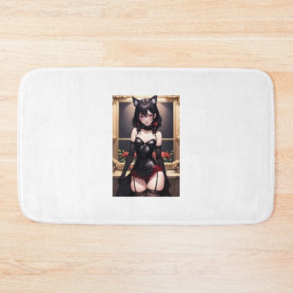 Item preview, Shirashima Hisu Cute Anime Cat Girl Kawaii Neko Art designed and sold by iloveanimechibi.
