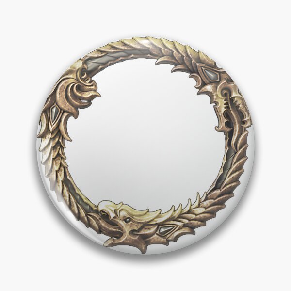Item preview, Gold Dragon Ouroboros Emblem designed and sold by Delleladesign.