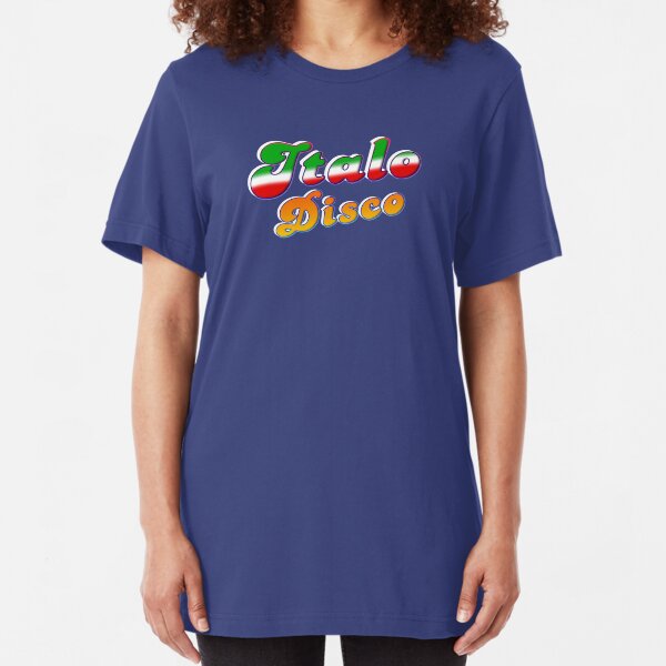 ITALO DISCO (classic love) Slim Fit T-Shirt