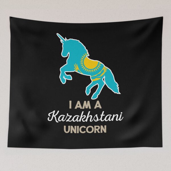 Item preview, Kazakhstan Kazakhstani Unicorn designed and sold by countryflags.