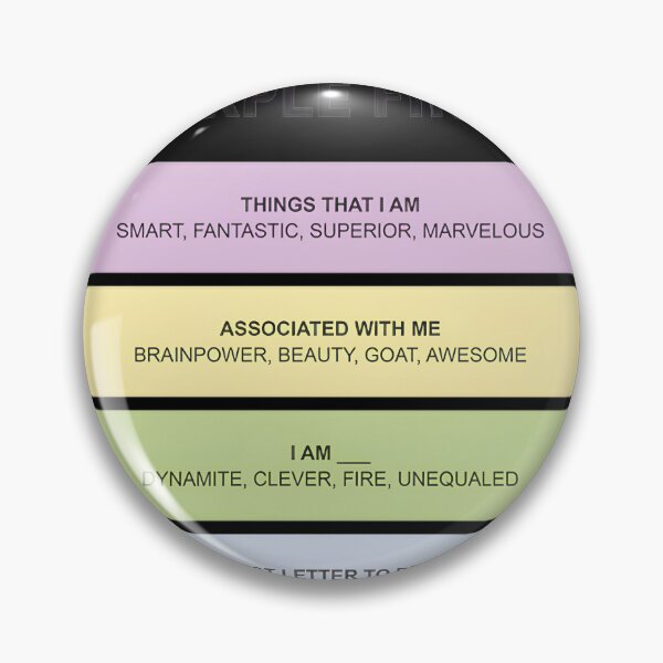 Item preview, Purple First: Smart, Fantastic, Awesome & More designed and sold by Delleladesign.