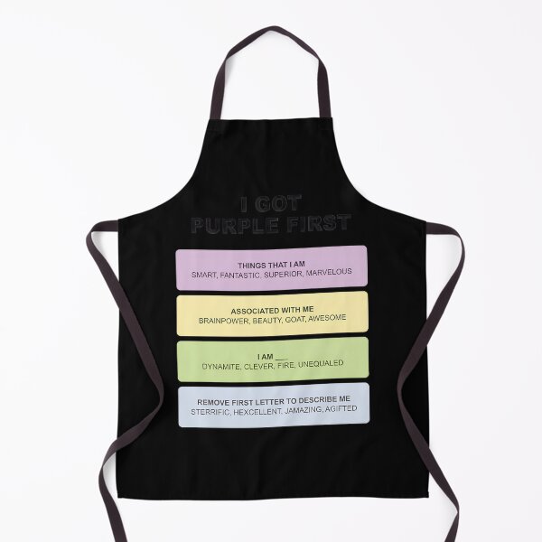 Item preview, Purple First: Smart, Fantastic, Awesome & More designed and sold by Delleladesign.