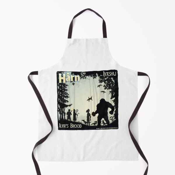 Item preview, Hârn Ivashu Ilvir'S Brood Forest Silhouette designed and sold by Delleladesign.