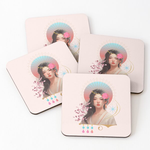 Item preview, Asian Beauty Collage designed and sold by Sachie's Studio.
