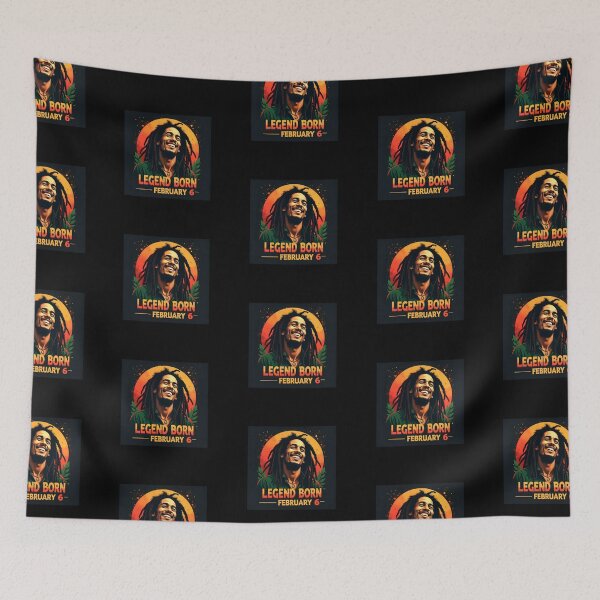 Item preview, Bob Marley: Legend Born February 6th | One Love | Reggae designed and sold by TeesByAngelzB.