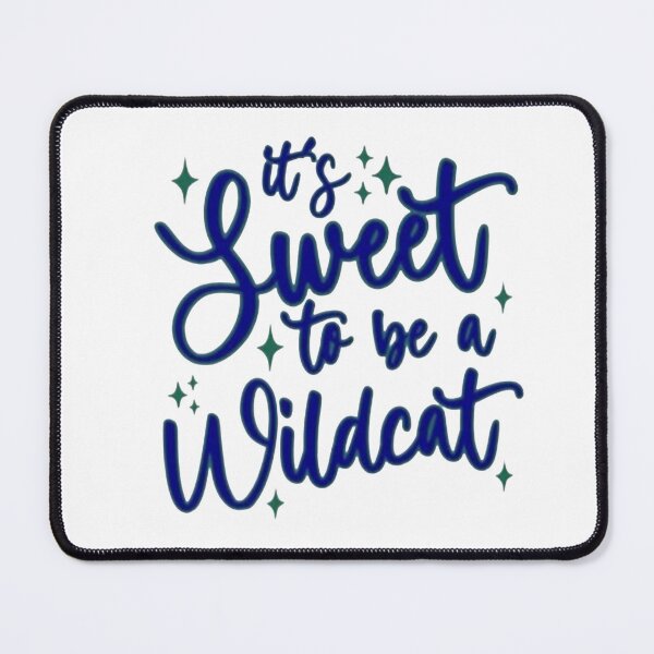 Item preview, Minimalist Varsity Wildcat Typography Sticker designed and sold by ZyVoAli.