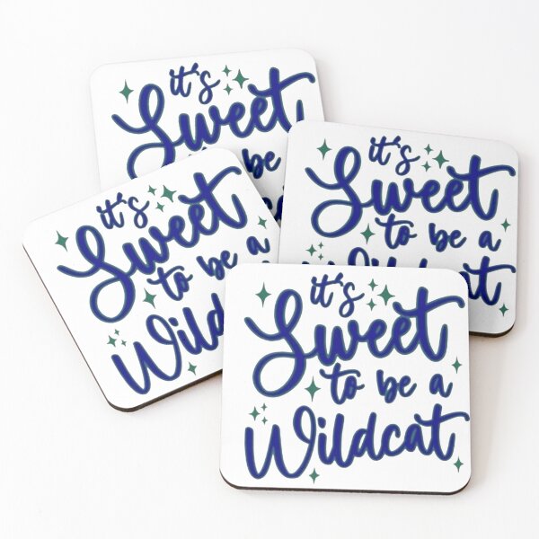 Item preview, Minimalist Varsity Wildcat Typography Sticker designed and sold by ZyVoAli.