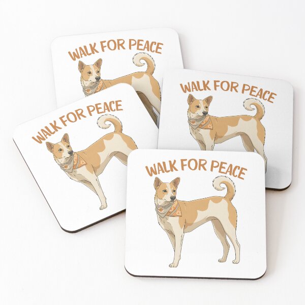 Item preview, Walk for Peace Aloka Dog designed and sold by CristHuds.