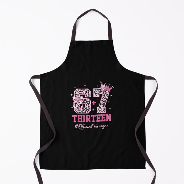 Item preview, 67 Thirteen 13th Birthday Leopard Pink Bow Design designed and sold by gladysenglish.