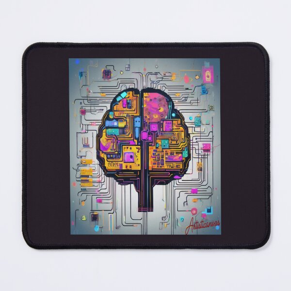 Item preview, Pop Circuit Brain Digital Energy designed and sold by Artisticanvas.