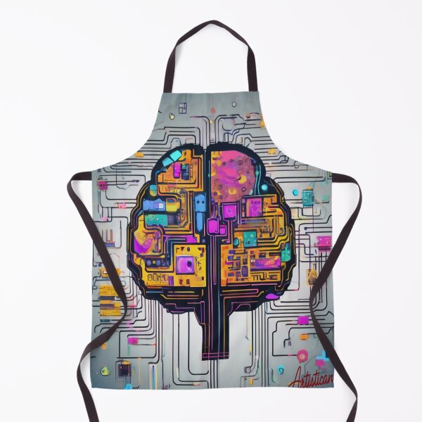 Item preview, Pop Circuit Brain Digital Energy designed and sold by Artisticanvas.