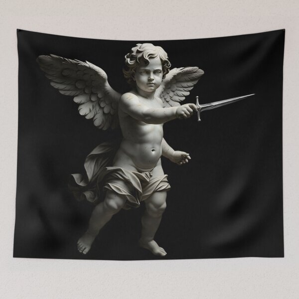 Item preview, Cherub with Blade of Judgment designed and sold by Mouraludia.