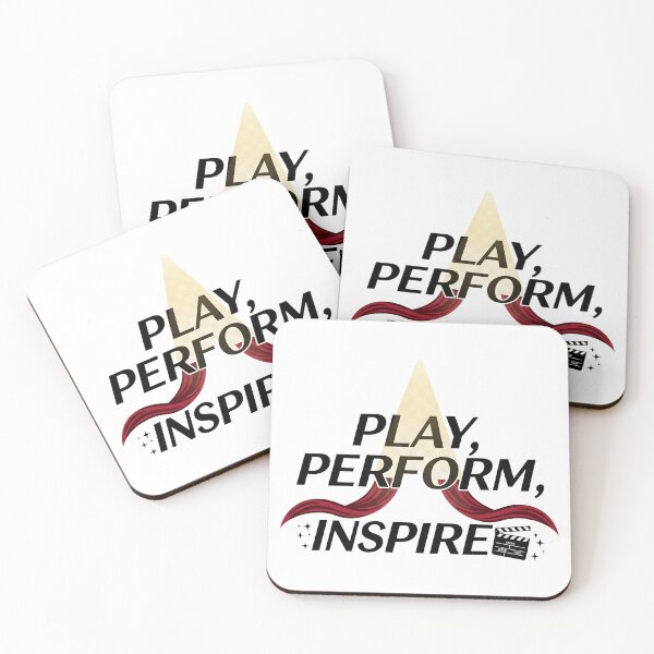 Item preview, Play, Perform, Inspire – Actor Actress Theater Life T-Shirt designed and sold by Muzgle.