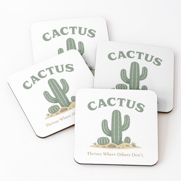 Item preview, Cactus Plant – Desert Survival Botanical Form designed and sold by WildlifeInc.