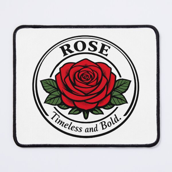 Item preview, Rose Flower – Timeless Botanical Symbol designed and sold by WildlifeInc.