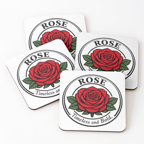 Item preview, Rose Flower – Timeless Botanical Symbol designed and sold by WildlifeInc.