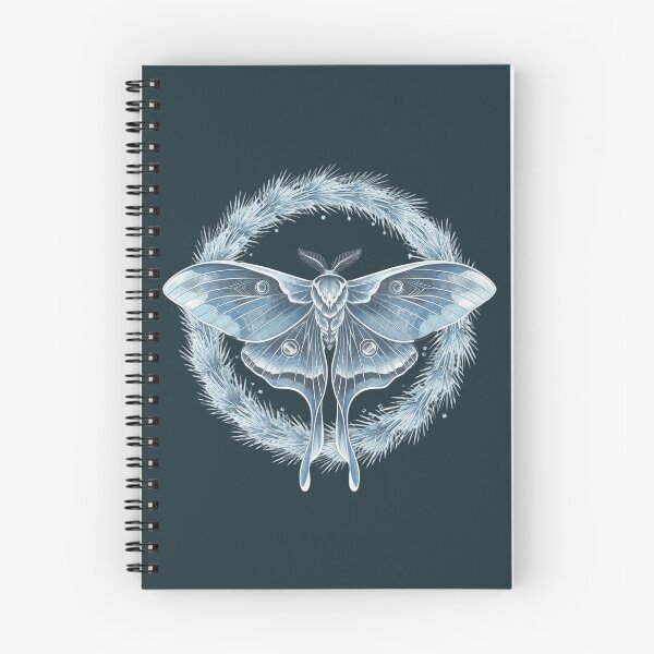 Item preview, Icy Blue Luna Moth Glacier Aesthetic Graphic Tee designed and sold by HMUQ_VIBE.