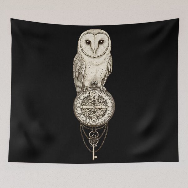 Item preview, Owl of Time and Hidden Keys designed and sold by Mouraludia.