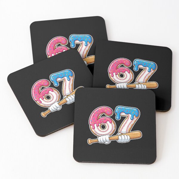 Item preview, 67 Baseball Ice Cream Drip Six Seven Design designed and sold by miaa-artistshop.