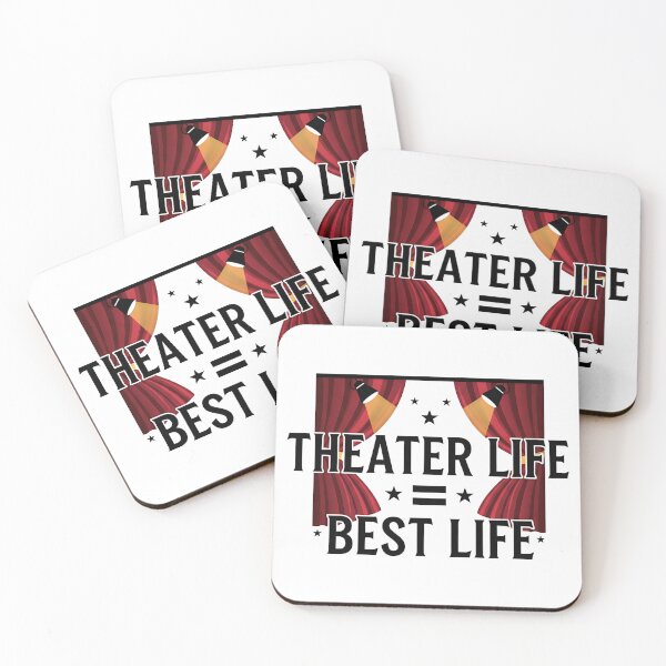 Item preview, Theater Life = Best Life – Actor Actress Drama Theater T-Shirt designed and sold by Muzgle.