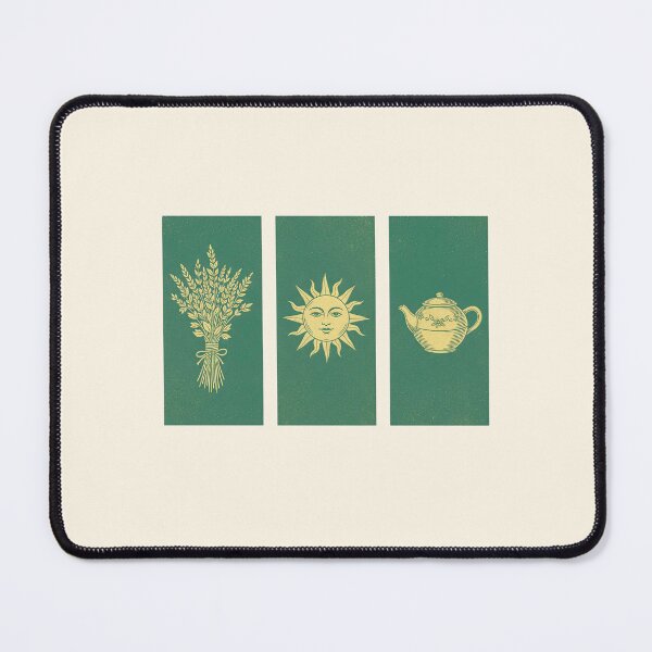 Item preview, Sunwashed Herbs Folk Art Linocut designed and sold by HMUQ_VIBE.