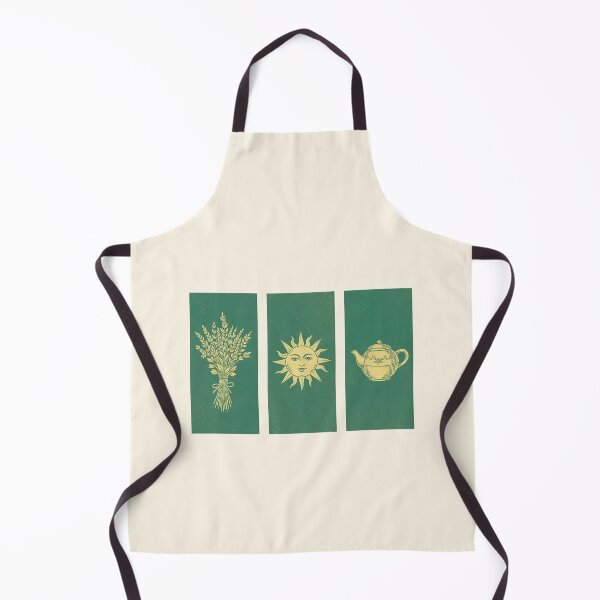Item preview, Sunwashed Herbs Folk Art Linocut designed and sold by HMUQ_VIBE.
