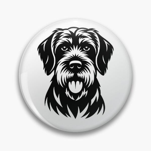 Item preview, Wirehaired Pointing Griffon Dog designed and sold by theartfulaspie.