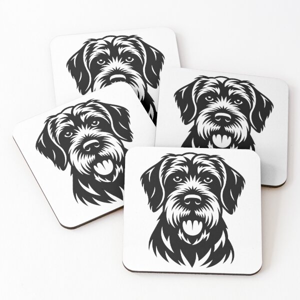 Item preview, Wirehaired Pointing Griffon Dog designed and sold by theartfulaspie.