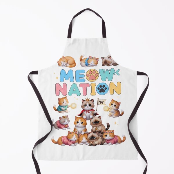 Item preview, Meow Nation - Adorable Cat Crew Collection designed and sold by vmdigitalph.