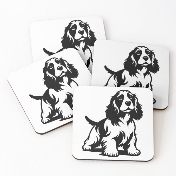 Aperçu de l'œuvre Cocker Spaniel anglais créée et vendue par theartfulaspie.