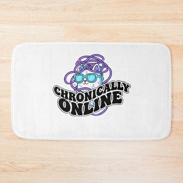 Item preview, Chronically Online Glitch Cat Est 2026 designed and sold by ND-Culture.