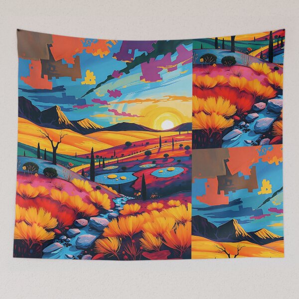 Item preview, The Vibrant Valley Stream designed and sold by denzworx.