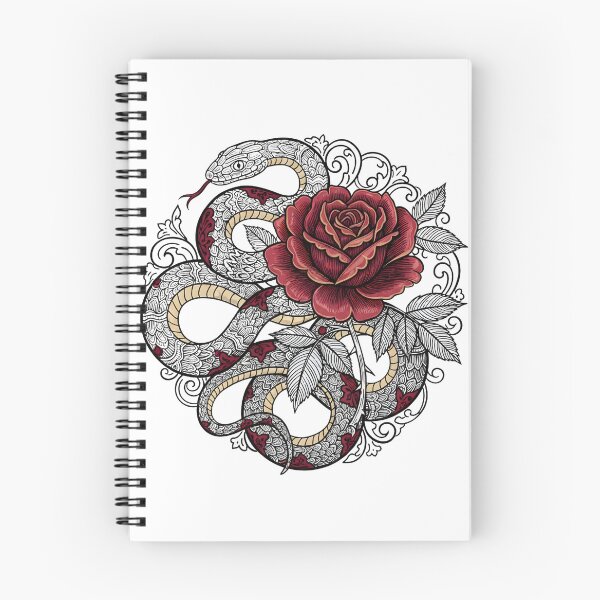 Item preview, Serpent and Rose of Eternal Return designed and sold by Mouraludia.
