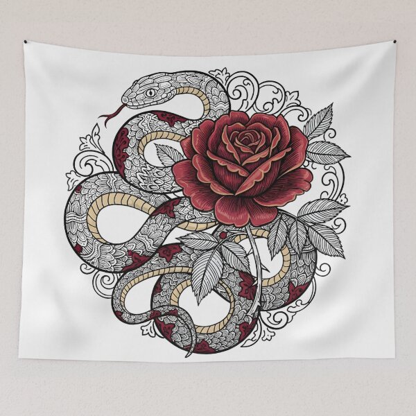 Item preview, Serpent and Rose of Eternal Return designed and sold by Mouraludia.