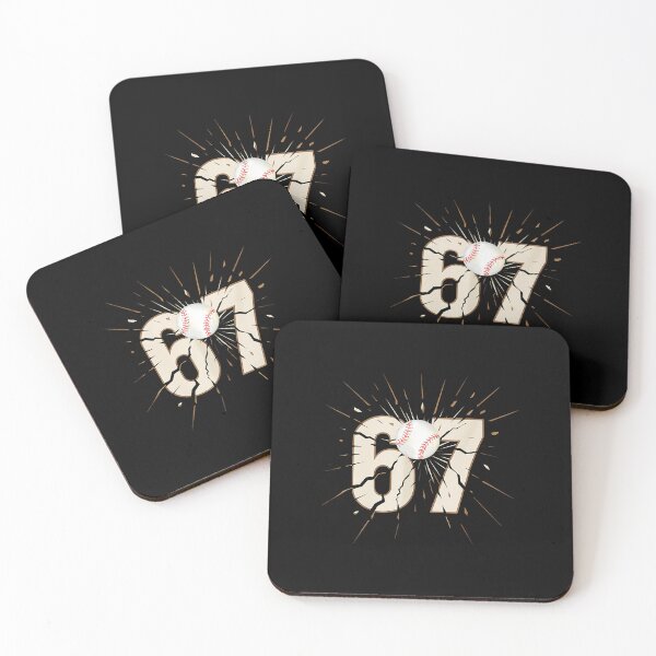 Item preview, 67 Baseball Six Seven Funny Meme Number Design designed and sold by miaa-artistshop.