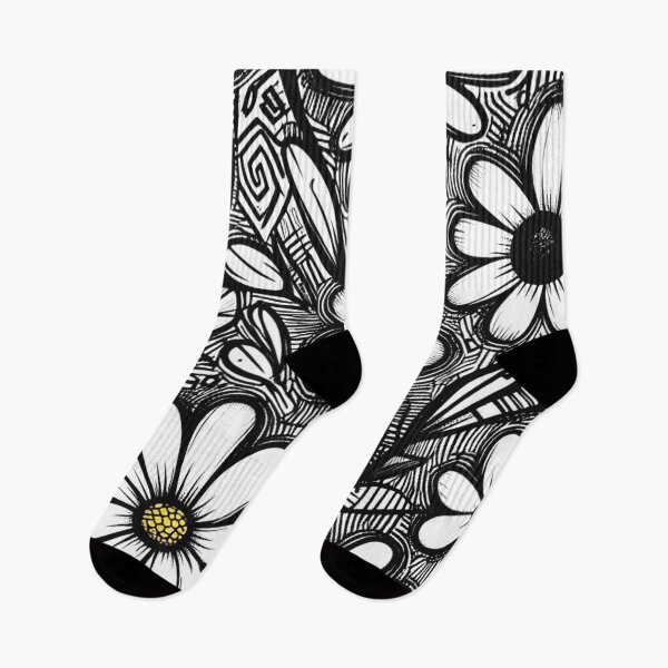 Item preview, Dense Daisy Floral Pattern for Maximalist Flower Fans designed and sold by WildStroke.