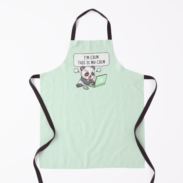 Item preview, I'm Calm This Is My Calm - Panda Office Humor Cute Work Stress designed and sold by Brogress Project.
