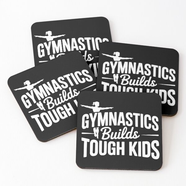 Item preview, Gymnastics Builds Tough Kids designed and sold by theartfulaspie.