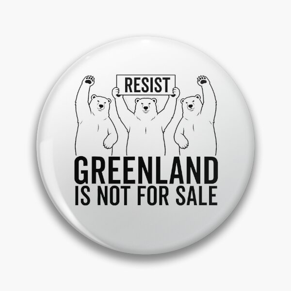 Item preview, Greenland is Not For Sale designed and sold by CartoonGang.