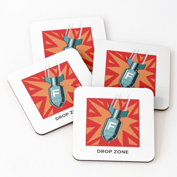 Item preview, F Bomb drop zone designed and sold by Half Serious.