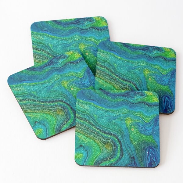 Item preview,  “Green Ebb & Flow” By In The Colors of Amber (Amber Joy Liem) designed and sold by AmberJoyLiem.
