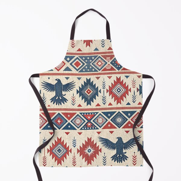 Item preview, Southwest Navajo Aztec Kilim For 4th Of July designed and sold by justrachna.