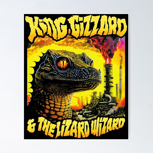 King Gizzard And The Lizard Wizard Wall Art for Sale | Redbubble