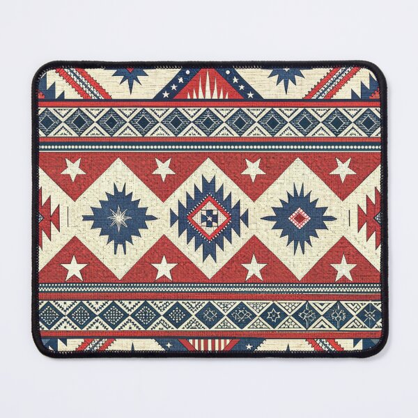 Item preview,  Southwest Navajo Aztec Kilim For 4th Of July  designed and sold by justrachna.